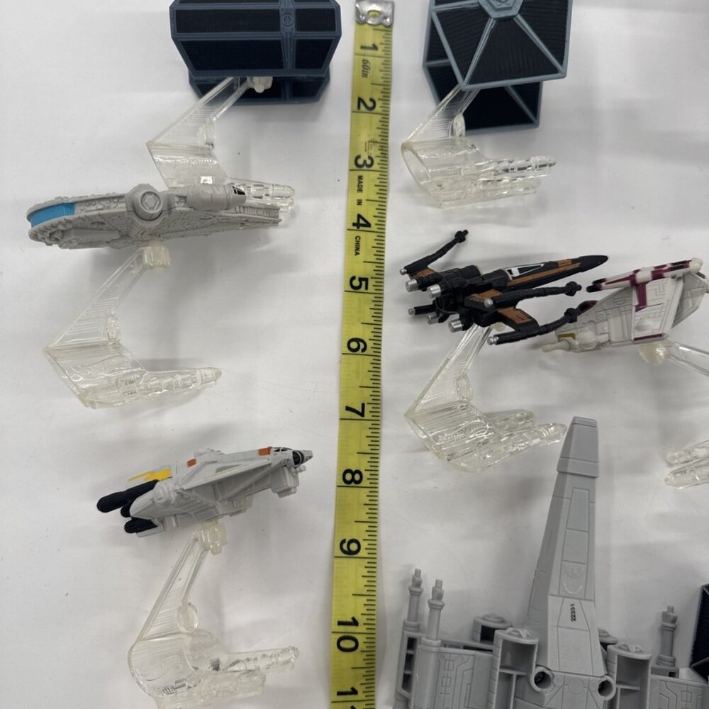 Hot Wheels Star Wars Starship Lot with Stands Flight Controller Some Diecast - Picture 6 of 8